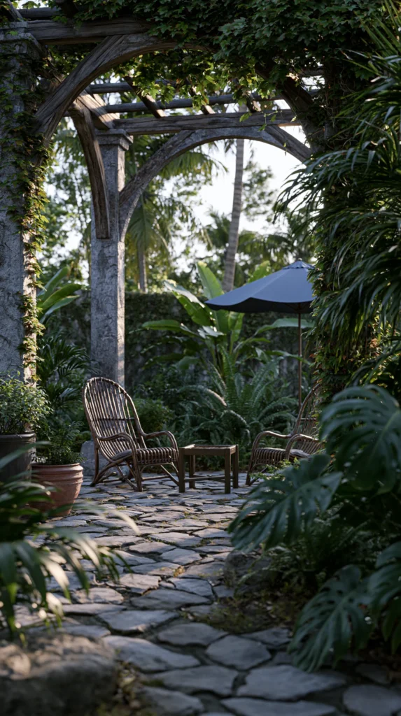 backyard oasis