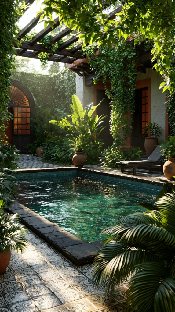 backyard oasis with a pool