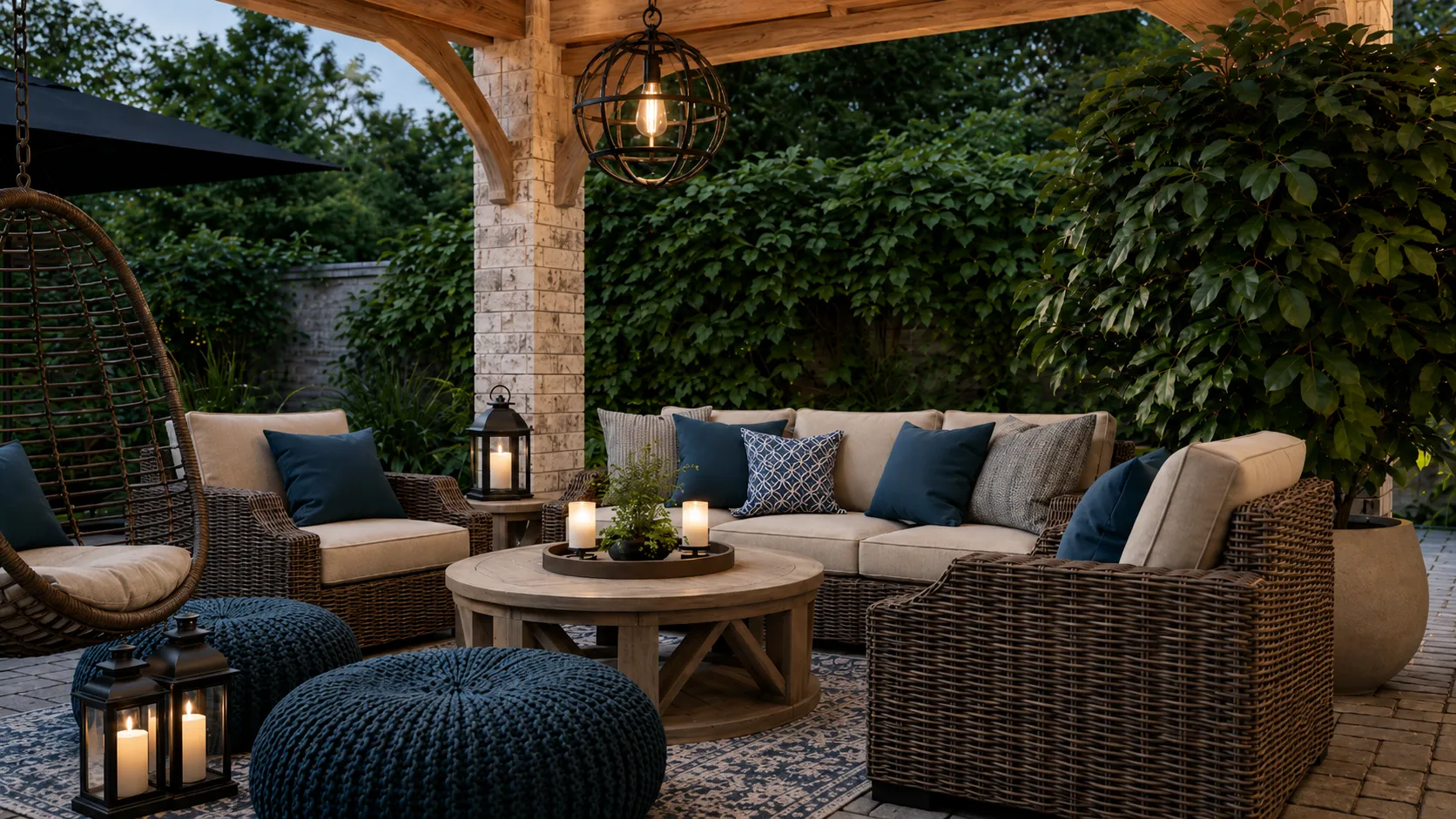 outdoor backyard patio